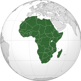 mappemonde Afrique