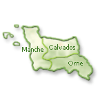 Basse-Normandie : Manche, Calvados, Orne