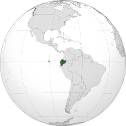 mappemonde EQUATEUR