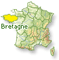 Carte France - Bretagne