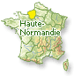 Carte France - Haute-Normandie