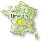 Carte France - Limousin