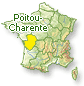 Carte France - Poitou-Charentes