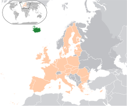 mappemonde ISLANDE