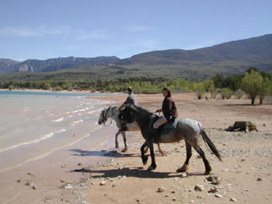 Balade  cheval Var PNR du Verdon