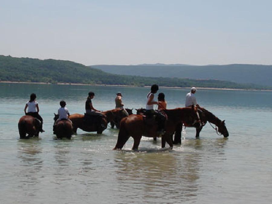 randonnee cheval gorges du verdon