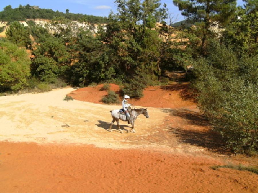 Randonne questre Alpes de Haute-Provence Luberon