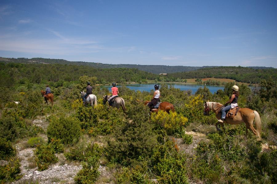 randonnee cheval verdon