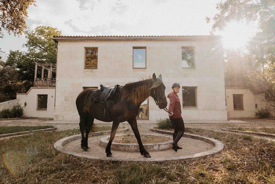 Gite equestre cheval Naujac-sur-Mer en Gironde  photo 3