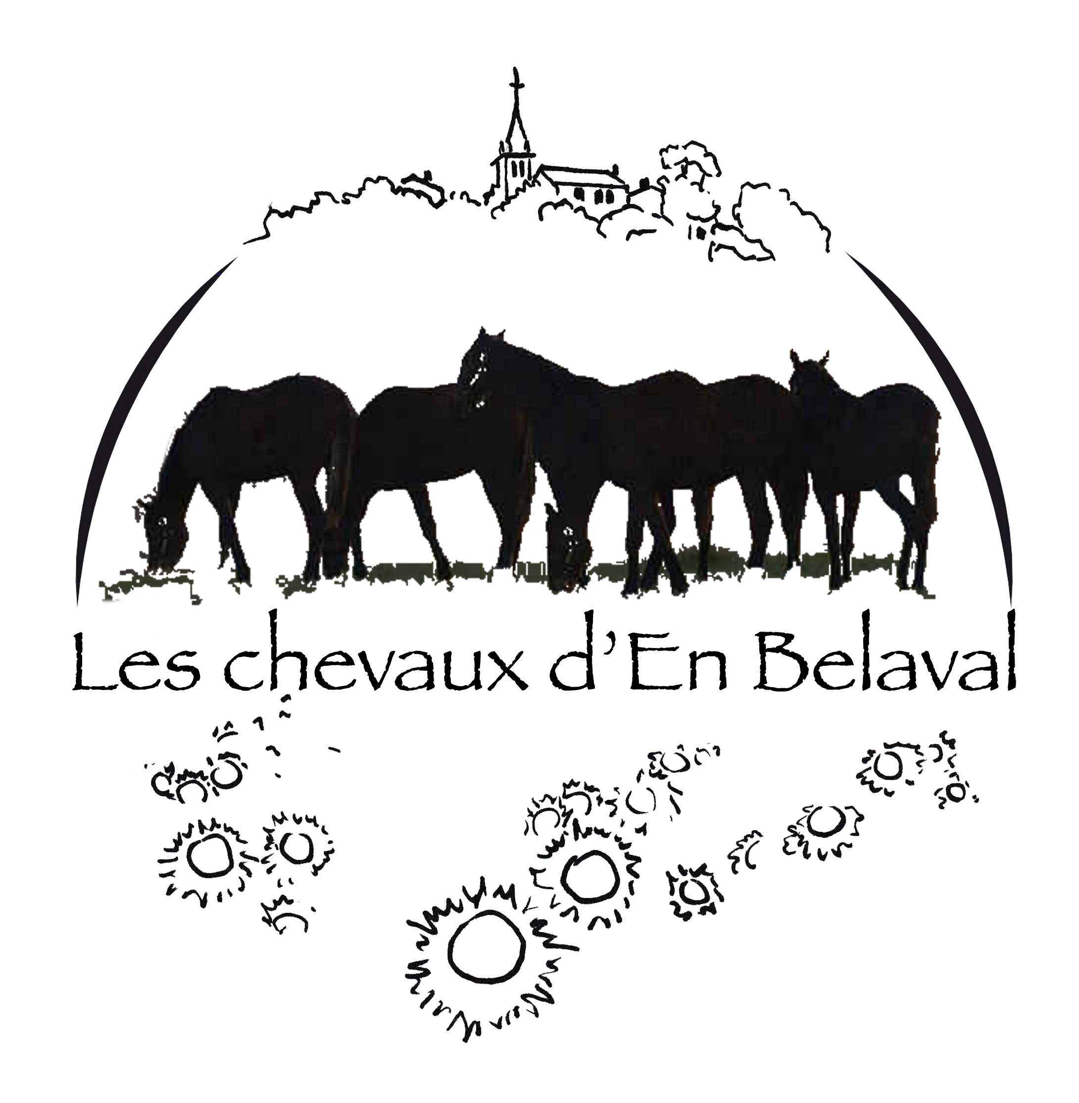 logo Les Chevaux d'en Belaval