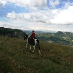A cheval en Sud Aveyron  <em>12400 Saint-Affrique</em> Aveyron