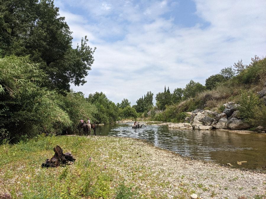 Balade  cheval Aude Corbires photo 5