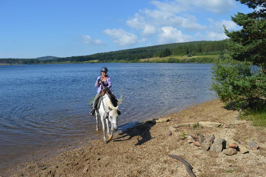 Randonne questre Tarn PNR du Haut-Languedoc photo 4