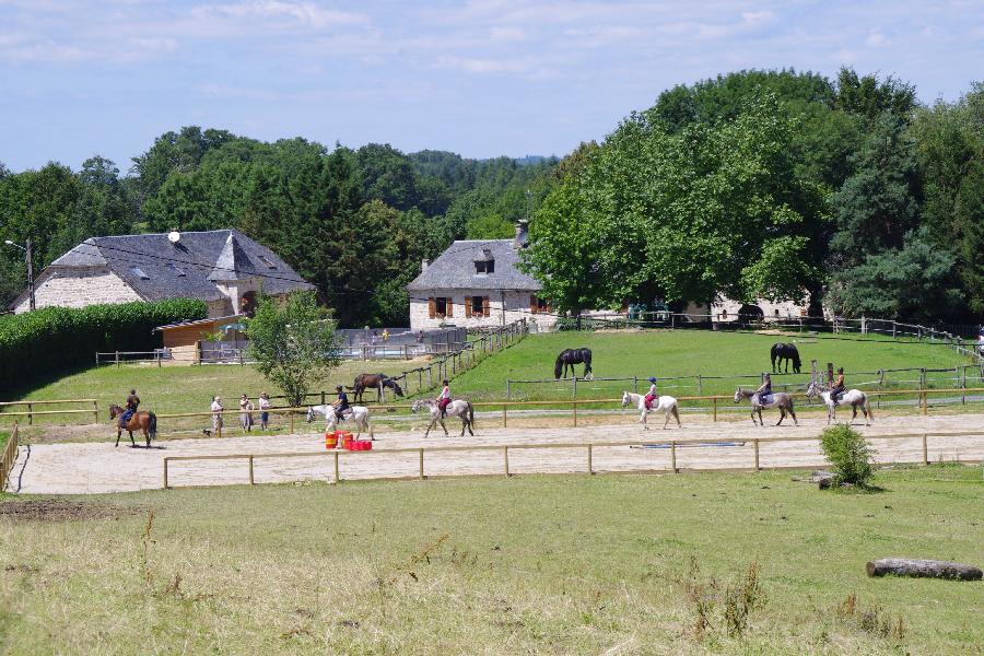 Randonne questre Corrze 