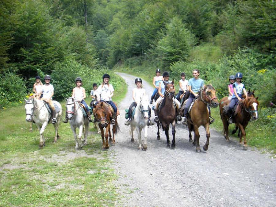 Randonne questre Cantal Massif Central photo 5