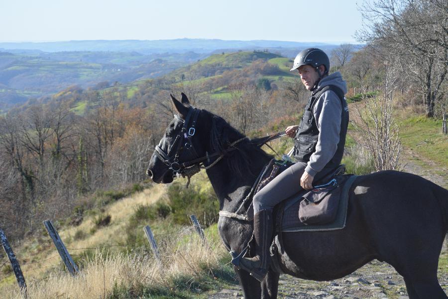 Randonne questre Cantal  photo 5