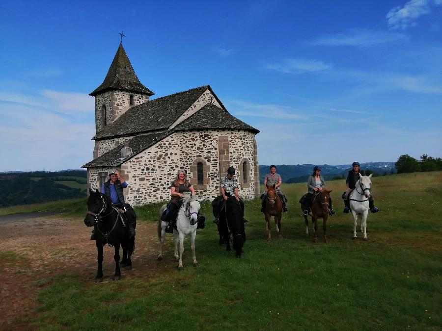 Sjour questre Cantal  photo 6