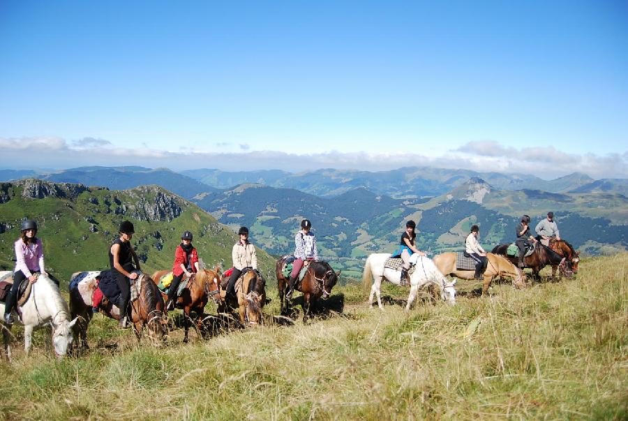 Stage quitation Cantal Massif Central photo 2