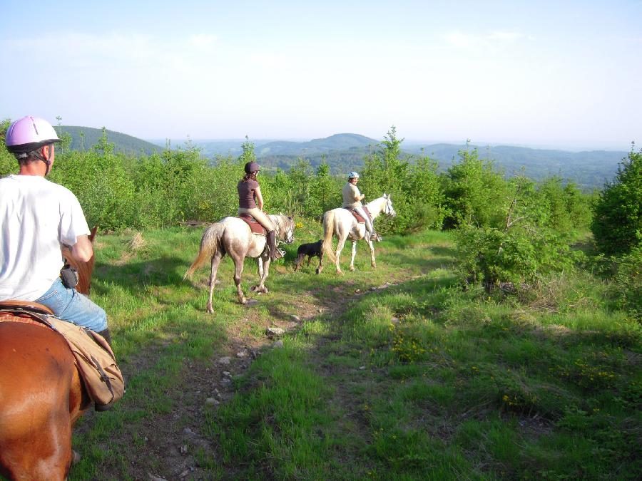 Voyage  cheval Haute-Vienne Limousin