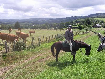 randonnee cheval limousin