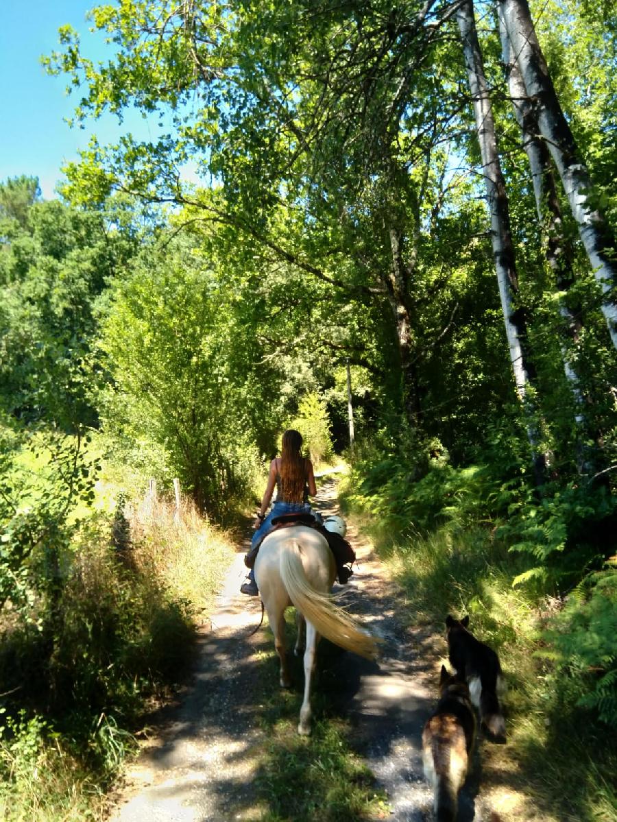 Randonne questre Dordogne  photo 2