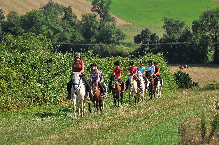 rando Randonne questre Sane-et-Loire