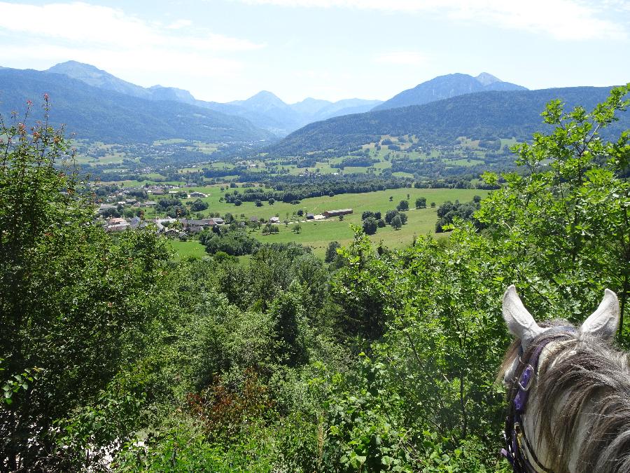 Randonne questre Savoie PNR du Massif des Bauges photo 5