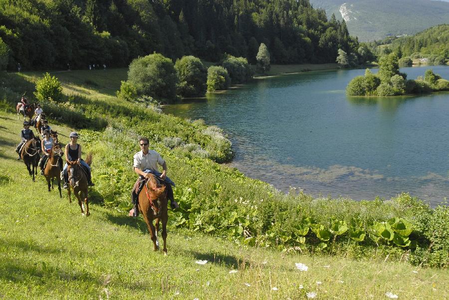 Sjour questre Savoie PNR du Massif des Bauges photo 2