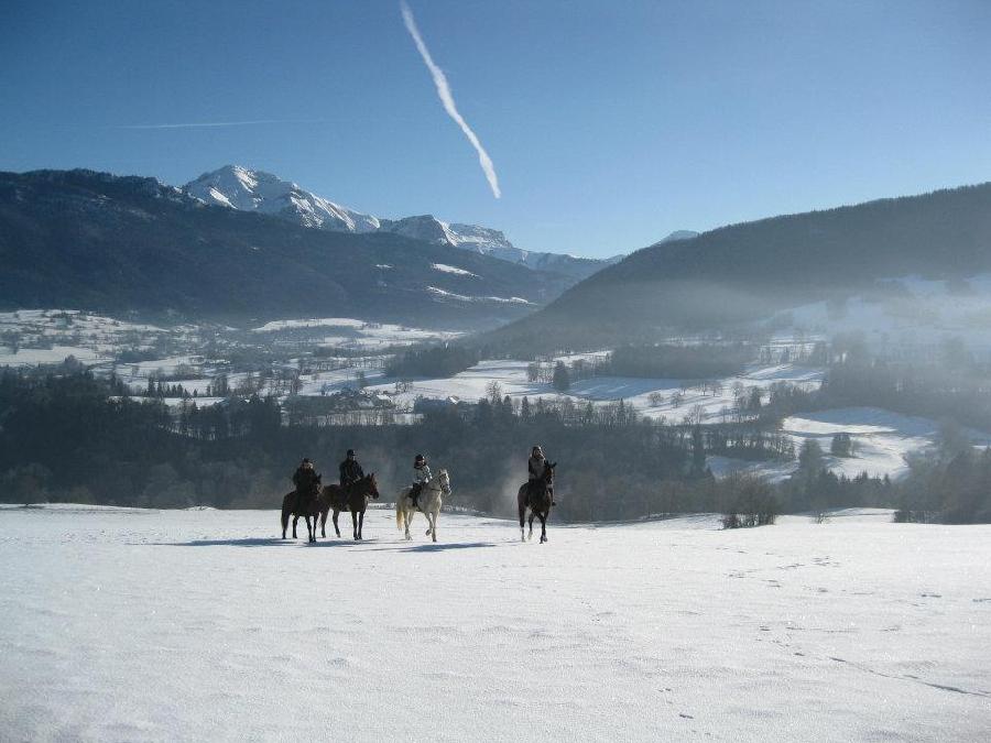 Sjour questre Savoie PNR du Massif des Bauges