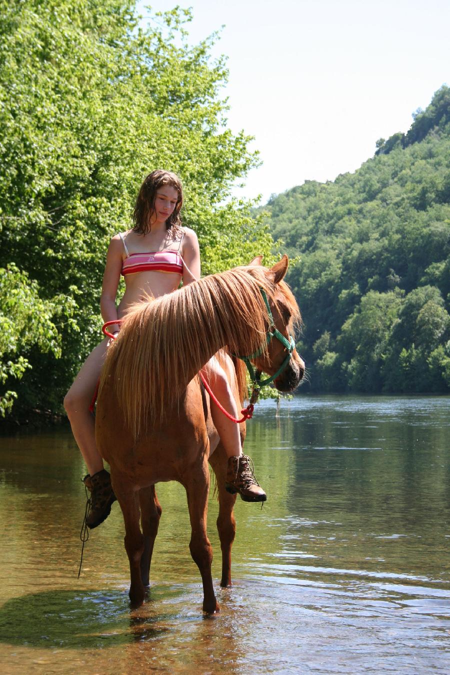 rando cheval dans le lot