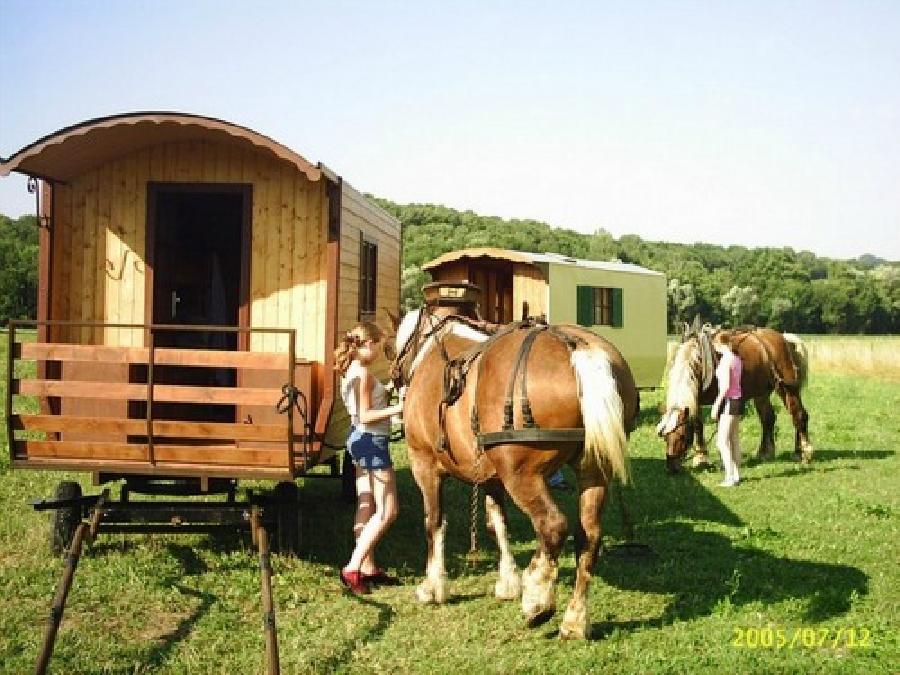 sejour Vacances en roulotte Jura