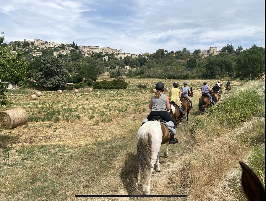 rando Balade  cheval Alpes de Haute-Provence