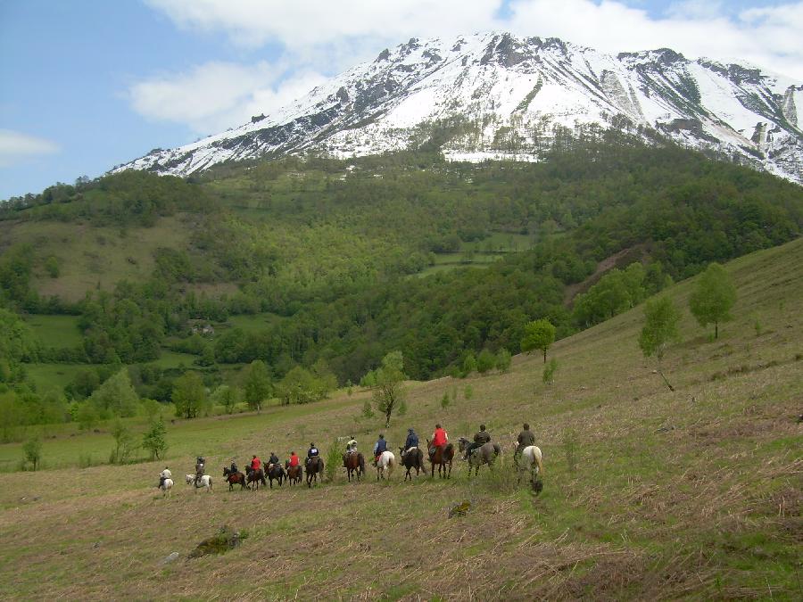 Voyage  cheval ESPAGNE Pyrnes espagnoles photo 2