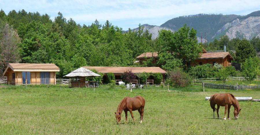 Randonne questre Hautes-Alpes Pays du Buch photo 5