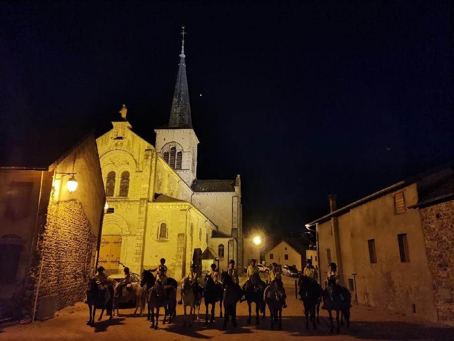 Balade  cheval Allier Montagne Bourbonnaise photo 4