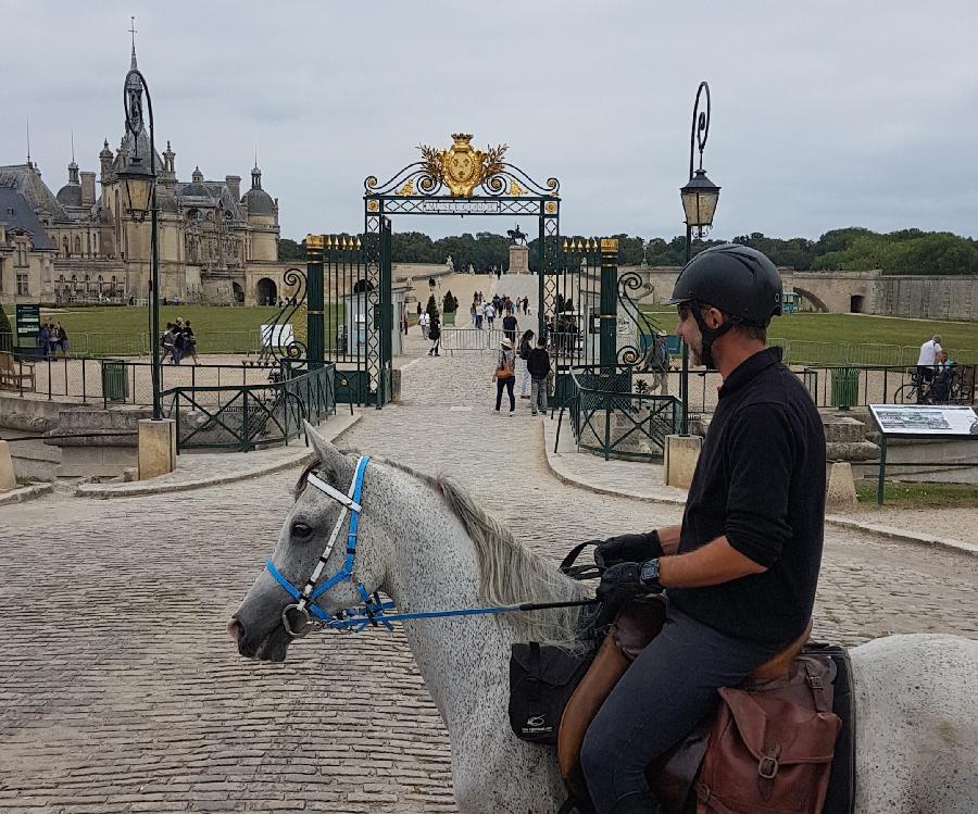 Randonne questre Oise Fort de Chantilly