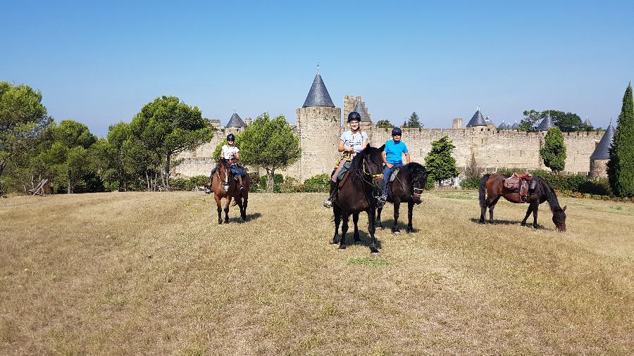 Randonne questre Aude Languedoc