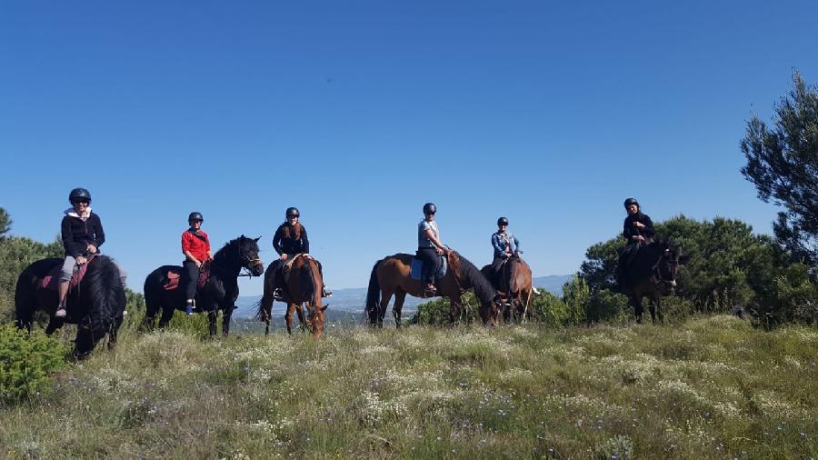 Balade  cheval Aude 