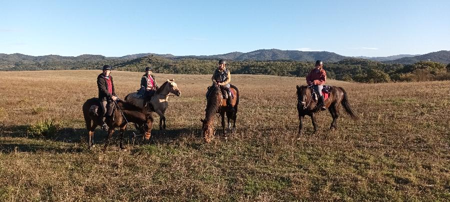 Balade  cheval Aude Pays Cathare photo 5