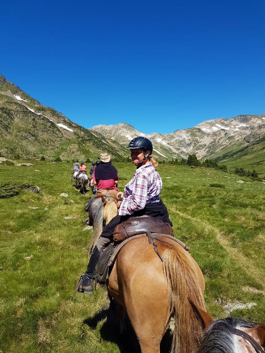 Voyage  cheval ANDORRE Pyrnes photo 5