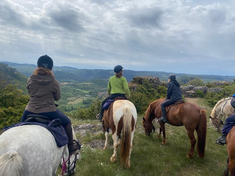 rando Randonne questre Aveyron