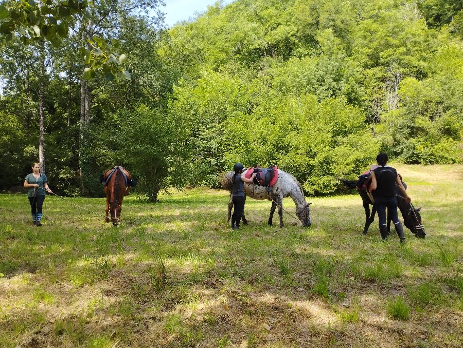 Randonne questre Dordogne Prigord photo 4