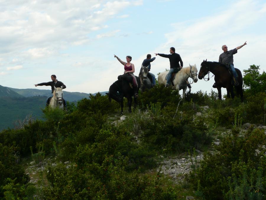 Randonne questre Hrault PNR des Grands Causses photo 5