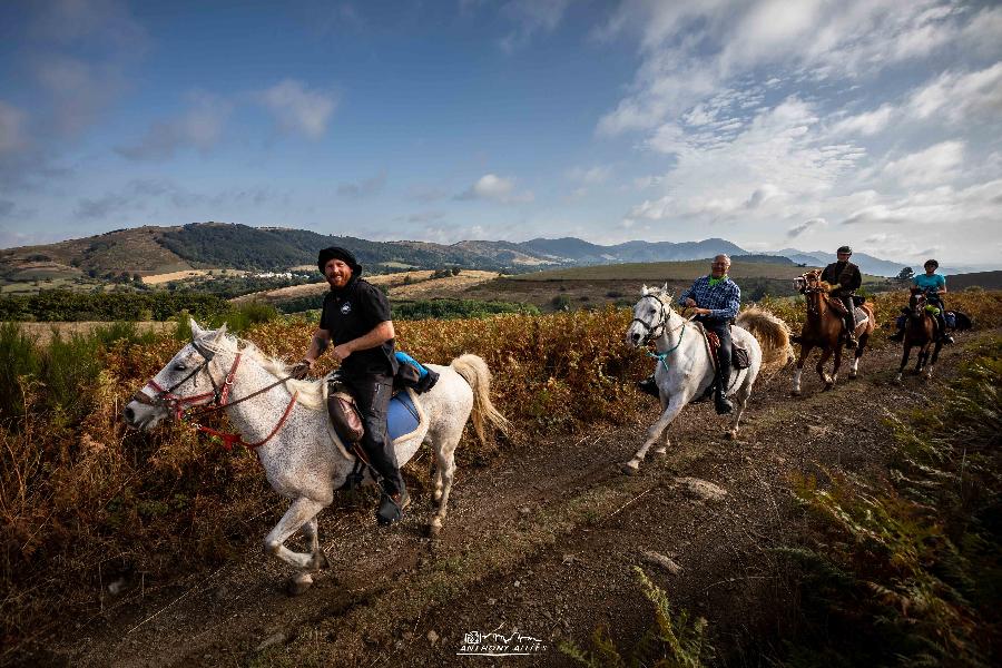 Voyage à cheval Gard PNR du Haut-Languedoc photo 5