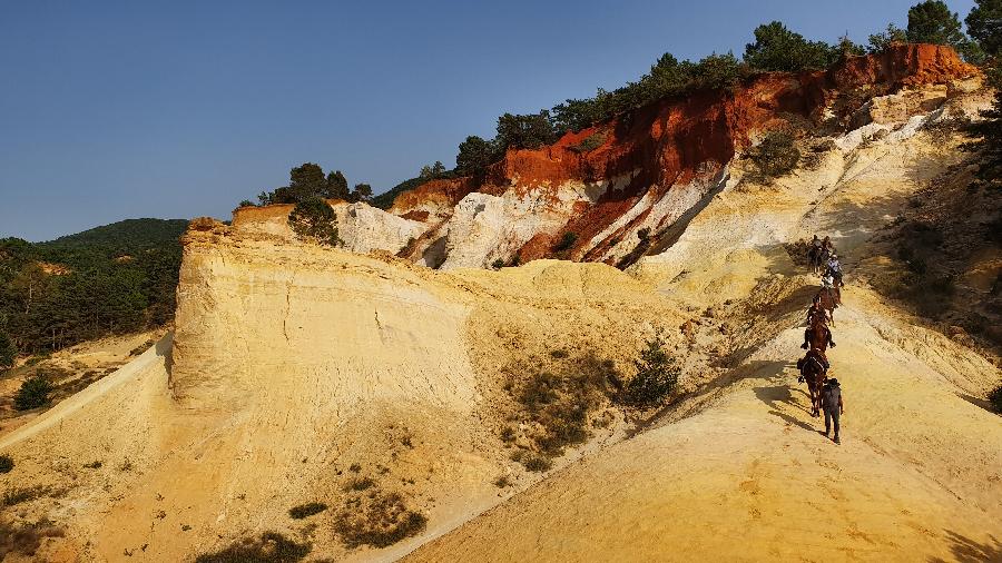 Sjour questre Vaucluse Luberon