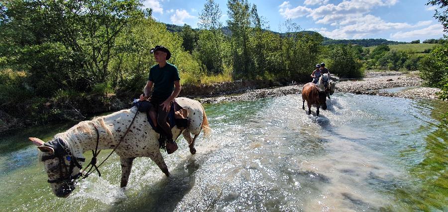 Voyage  cheval Hautes-Alpes  photo 3