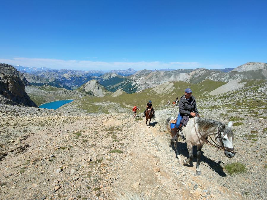 rando Voyage à cheval Hautes-Alpes