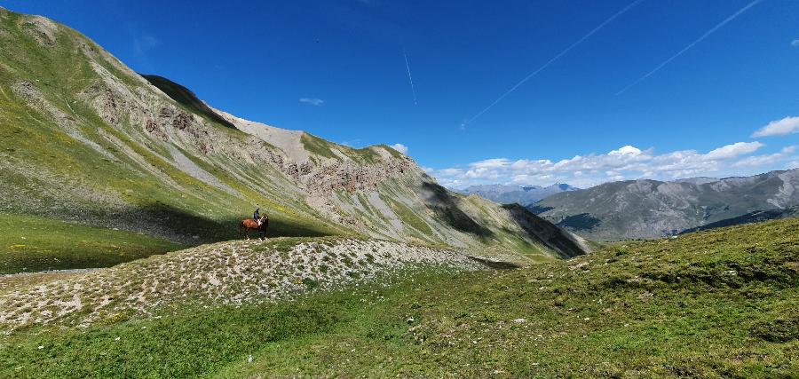 Voyage  cheval Hautes-Alpes  photo 4