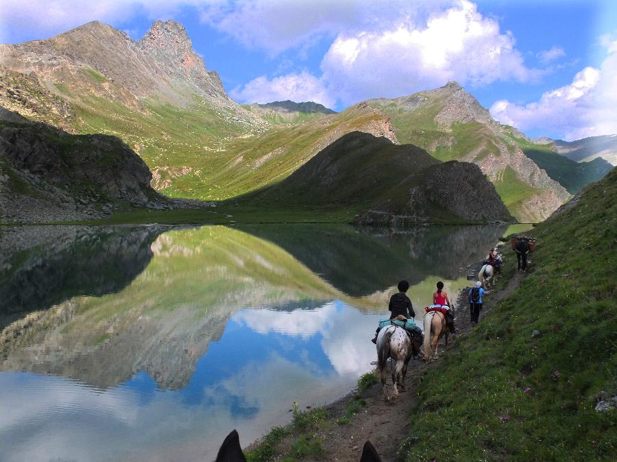 Voyage  cheval Alpes-Maritimes 