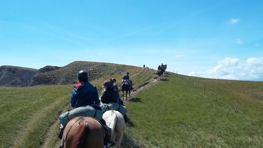 Randonne questre Hautes-Alpes  photo 5